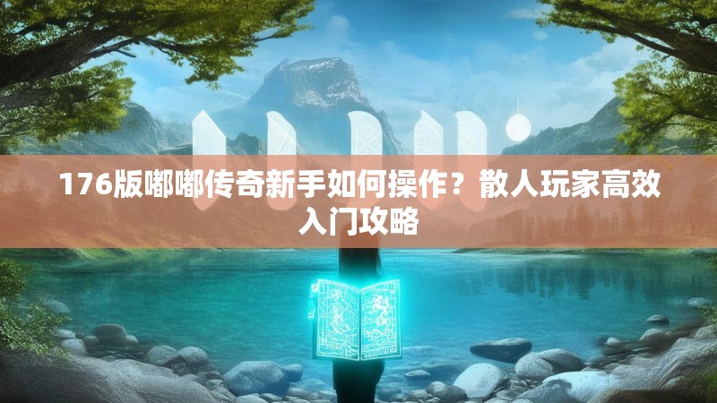 176版嘟嘟传奇新手如何操作?散人玩家高效入门攻略