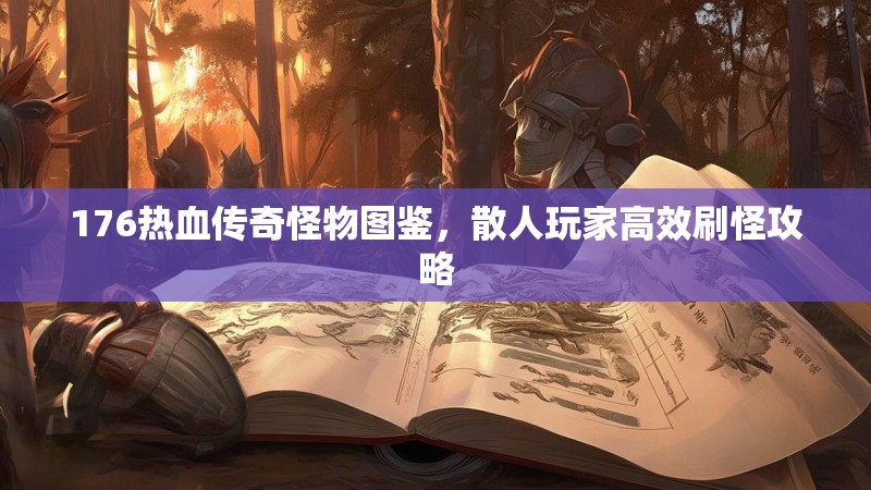 176热血传奇怪物图鉴,散人玩家高效刷怪攻略