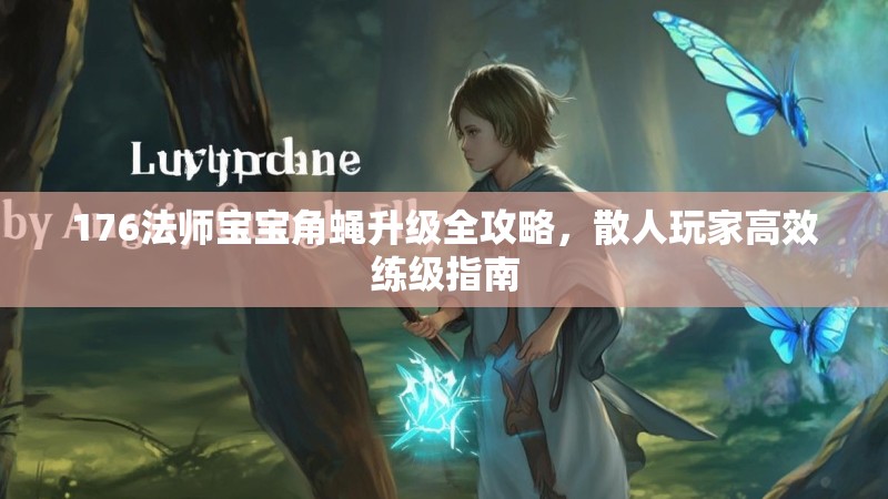 176法师宝宝角蝇升级全攻略，散人玩家高效练级指南