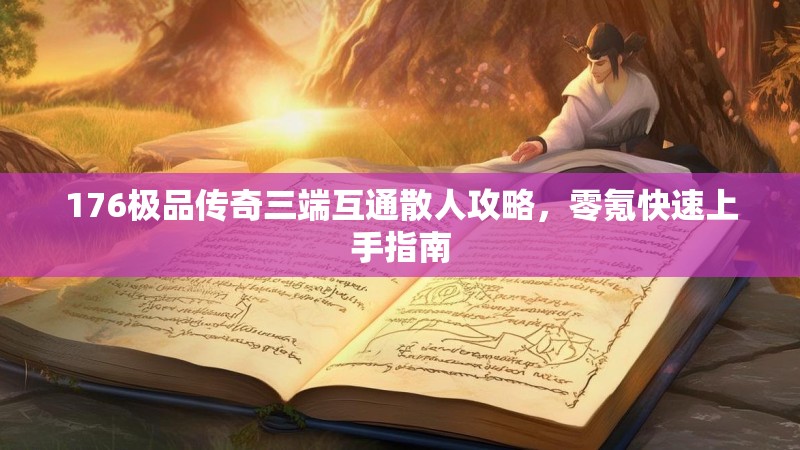 176极品传奇三端互通散人攻略,零氪快速上手指南