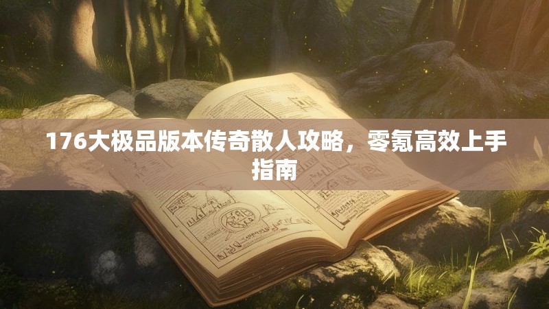 176大极品版本传奇散人攻略，零氪高效上手指南