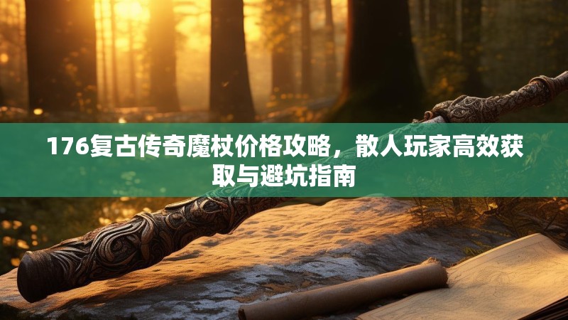 176复古传奇魔杖价格攻略,散人玩家高效获取与避坑指南