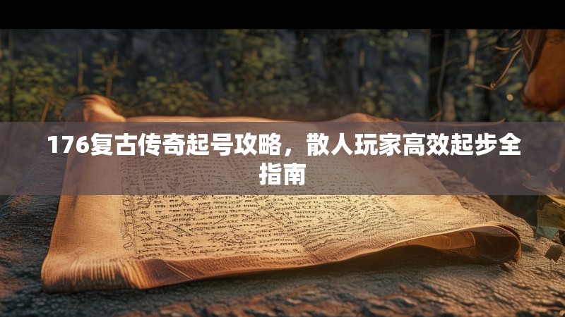 176复古传奇起号攻略，散人玩家高效起步全指南