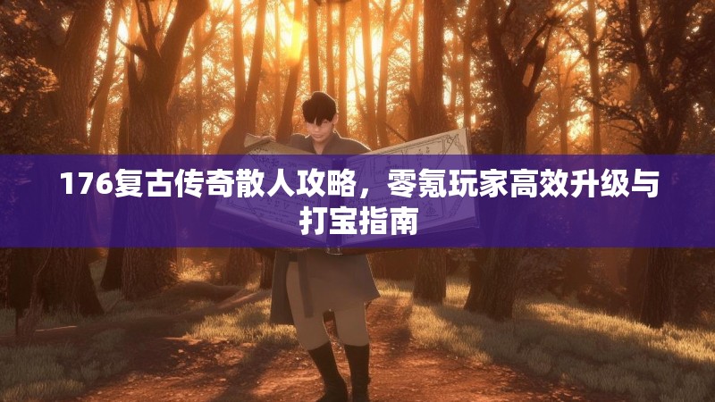 176复古传奇散人攻略，零氪玩家高效升级与打宝指南