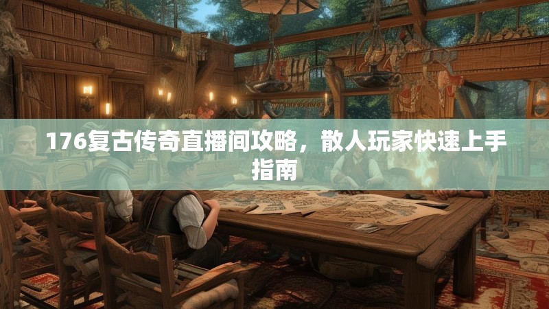 176复古传奇直播间攻略，散人玩家快速上手指南