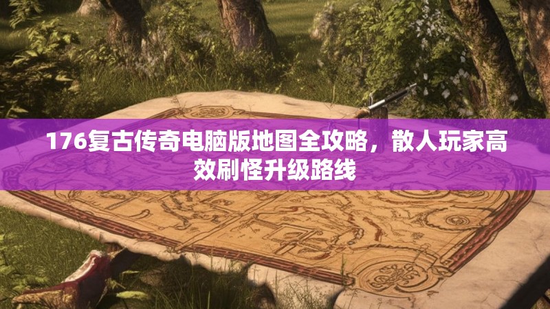176复古传奇电脑版地图全攻略，散人玩家高效刷怪升级路线