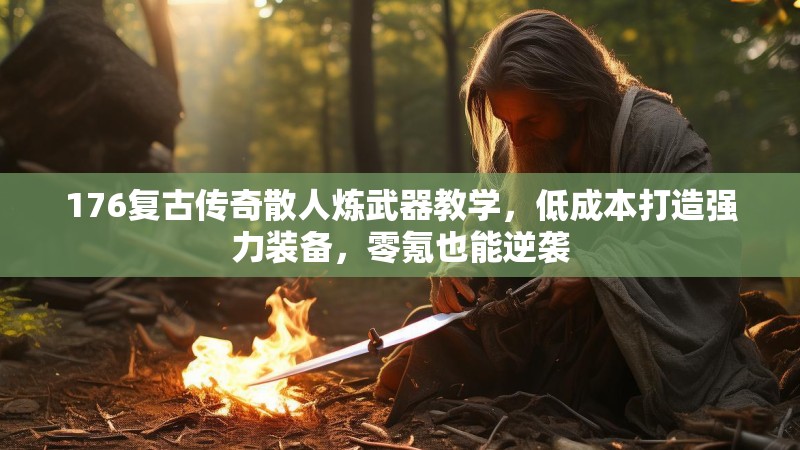 176复古传奇散人炼武器教学,低成本打造强力装备,零氪也能逆袭