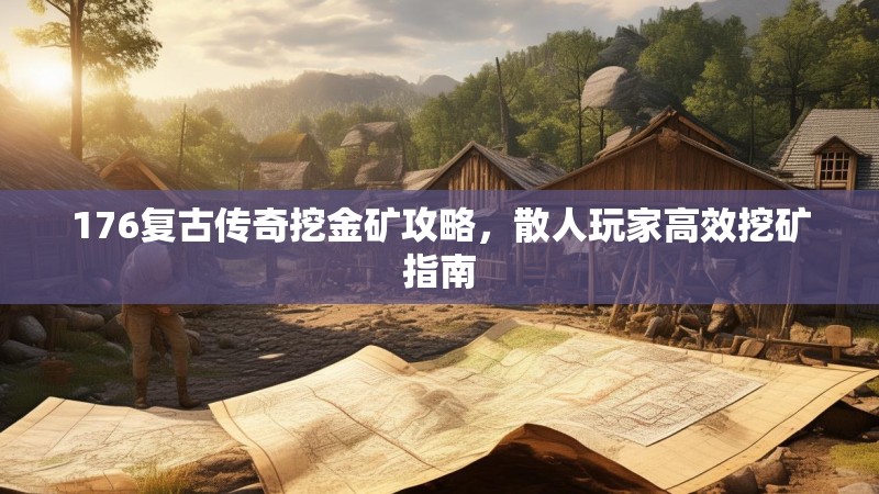 176复古传奇挖金矿攻略,散人玩家高效挖矿指南