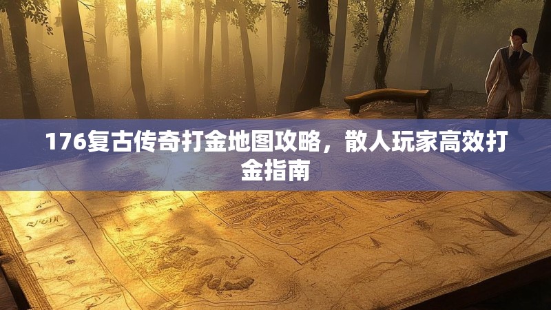 176复古传奇打金地图攻略，散人玩家高效打金指南