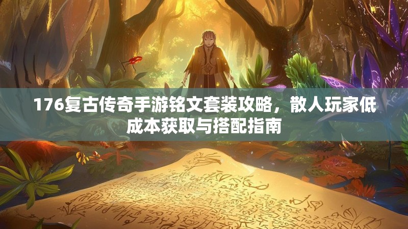 176复古传奇手游铭文套装攻略，散人玩家低成本获取与搭配指南