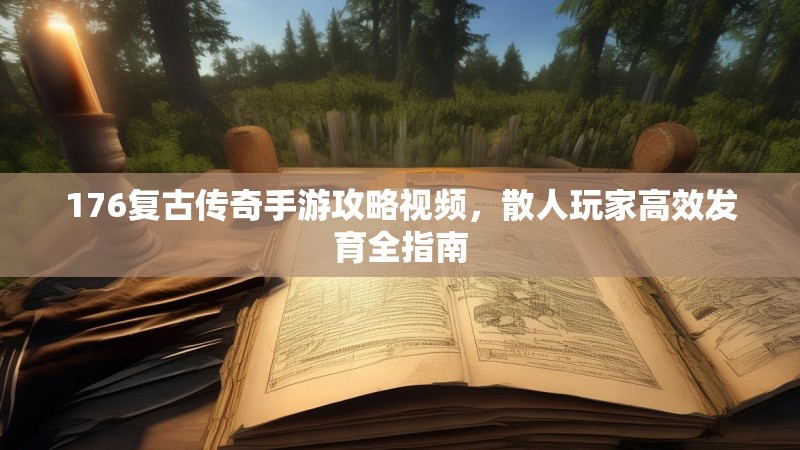 176复古传奇手游攻略视频，散人玩家高效发育全指南