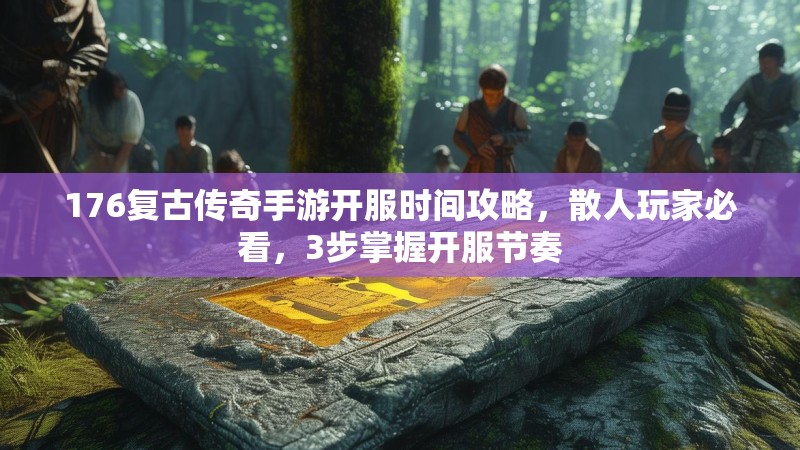 176复古传奇手游开服时间攻略，散人玩家必看，3步掌握开服节奏