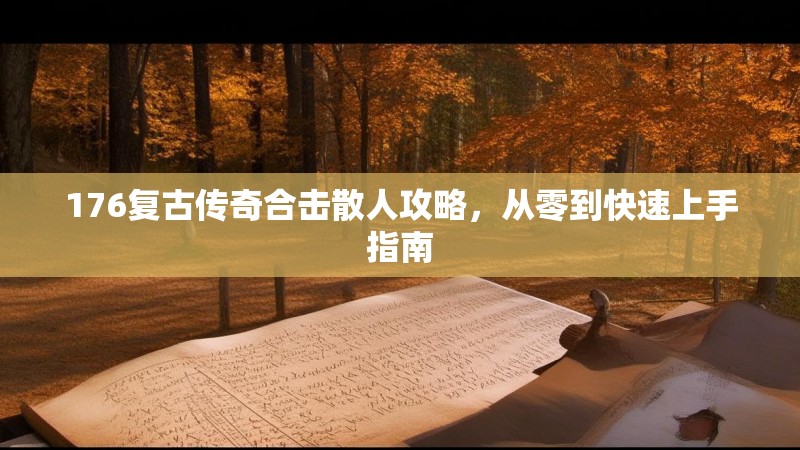 176复古传奇合击散人攻略，从零到快速上手指南