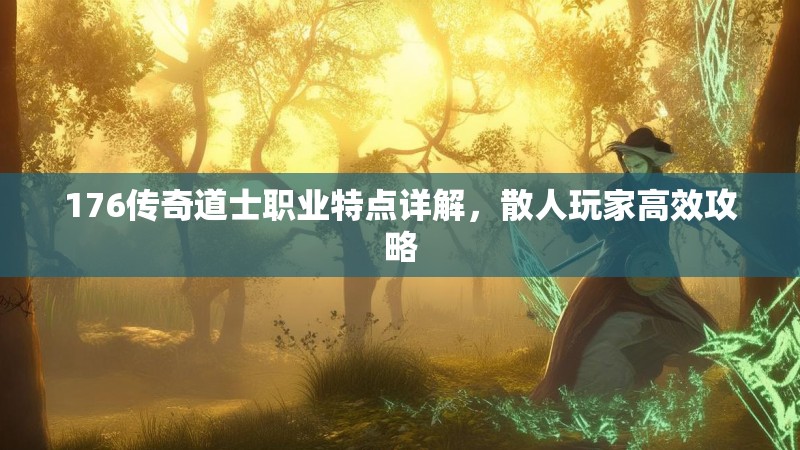176传奇道士职业特点详解,散人玩家高效攻略