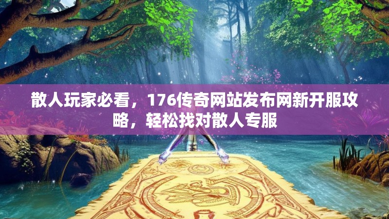 散人玩家必看，176传奇网站发布网新开服攻略，轻松找对散人专服
