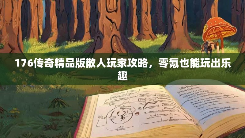 176传奇精品版散人玩家攻略，零氪也能玩出乐趣