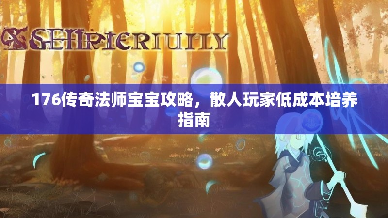 176传奇法师宝宝攻略,散人玩家低成本培养指南