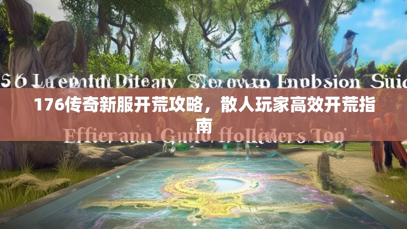 176传奇新服开荒攻略，散人玩家高效开荒指南