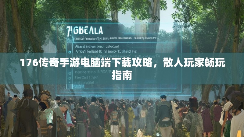 176传奇手游电脑端下载攻略，散人玩家畅玩指南