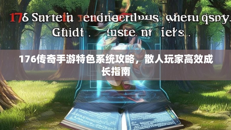 176传奇手游特色系统攻略，散人玩家高效成长指南