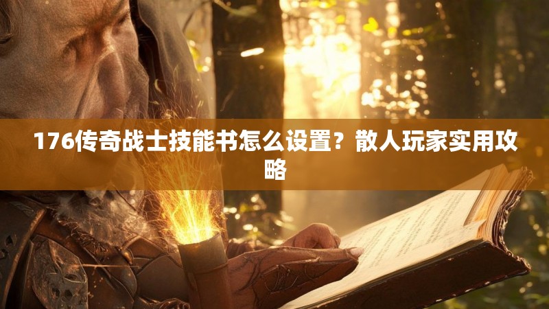 176传奇战士技能书怎么设置？散人玩家实用攻略