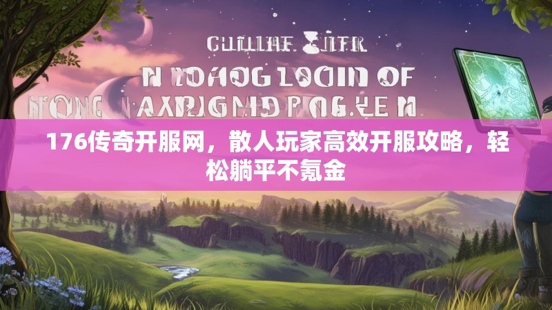 176传奇开服网，散人玩家高效开服攻略，轻松躺平不氪金