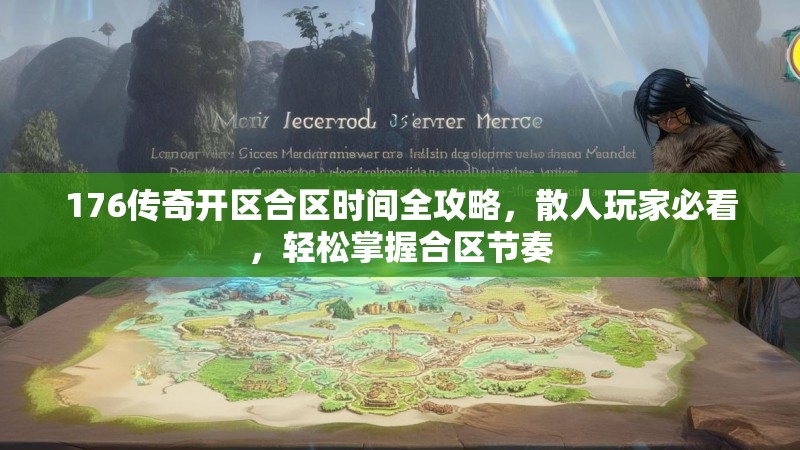 176传奇开区合区时间全攻略，散人玩家必看，轻松掌握合区节奏