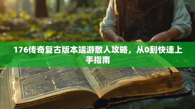 176传奇复古版本端游散人攻略，从0到快速上手指南