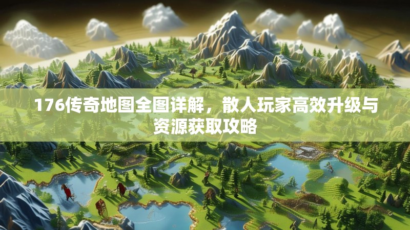 176传奇地图全图详解，散人玩家高效升级与资源获取攻略