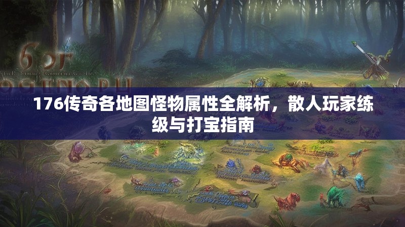 176传奇各地图怪物属性全解析，散人玩家练级与打宝指南