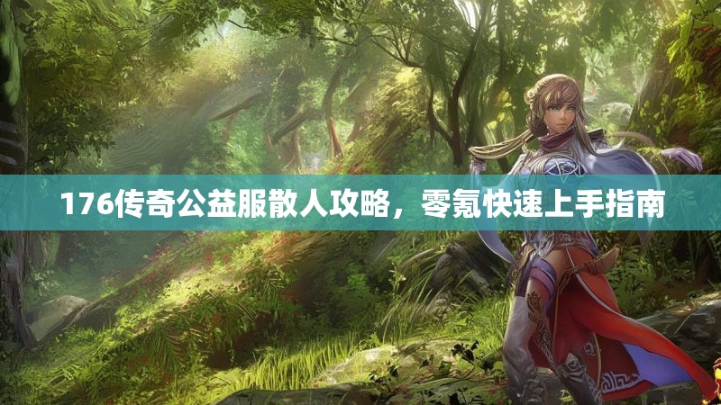 176传奇公益服散人攻略，零氪快速上手指南