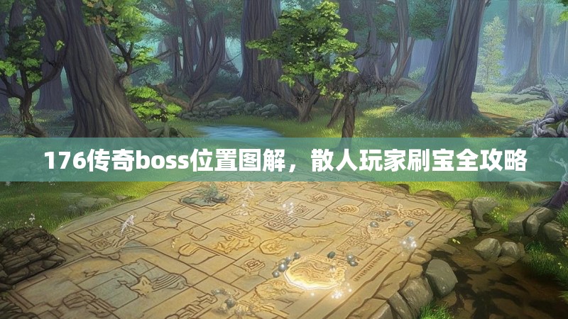 176传奇boss位置图解,散人玩家刷宝全攻略