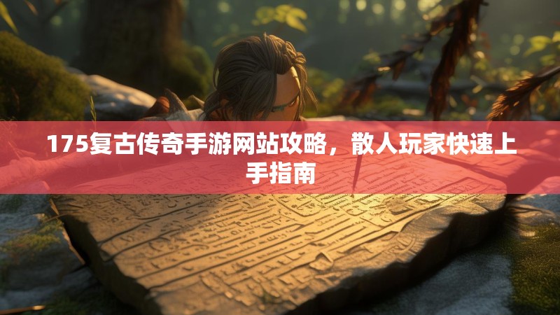 175复古传奇手游网站攻略，散人玩家快速上手指南