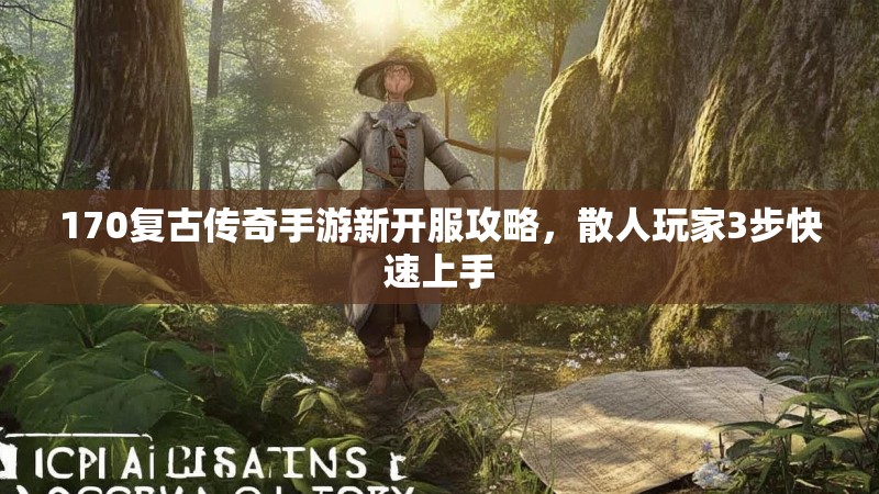 170复古传奇手游新开服攻略,散人玩家3步快速上手