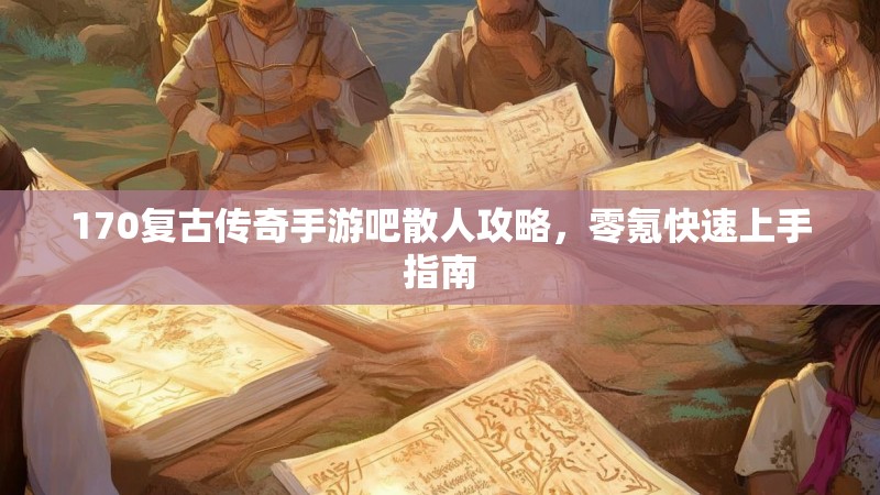 170复古传奇手游吧散人攻略，零氪快速上手指南