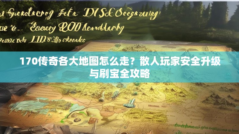 170传奇各大地图怎么走？散人玩家安全升级与刷宝全攻略