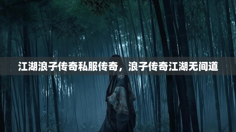 江湖浪子传奇私服传奇，浪子传奇江湖无间道