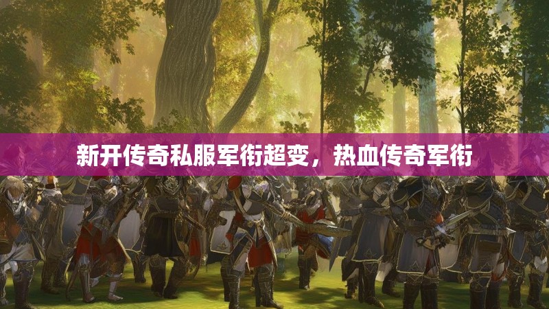 新开传奇私服军衔超变,热血传奇军衔