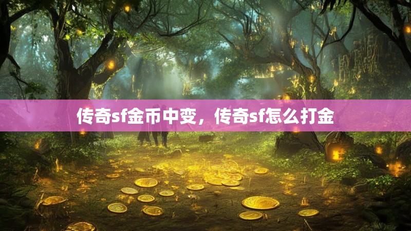 传奇sf金币中变,传奇sf怎么打金