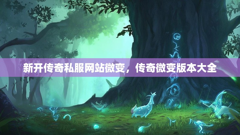 新开传奇私服网站微变，传奇微变版本大全