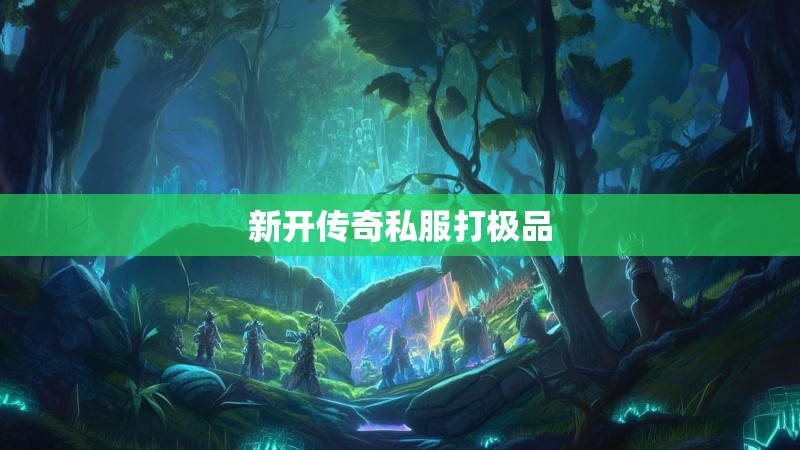 新开传奇私服打极品