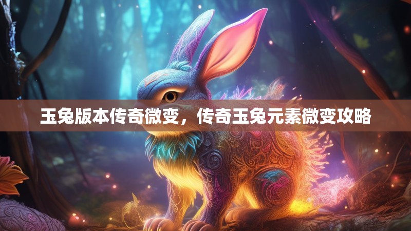 玉兔版本传奇微变，传奇玉兔元素微变攻略