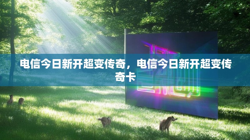 电信今日新开超变传奇,电信今日新开超变传奇卡