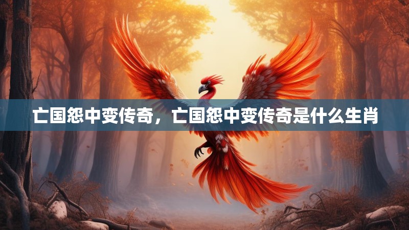 亡国怨中变传奇,亡国怨中变传奇是什么生肖