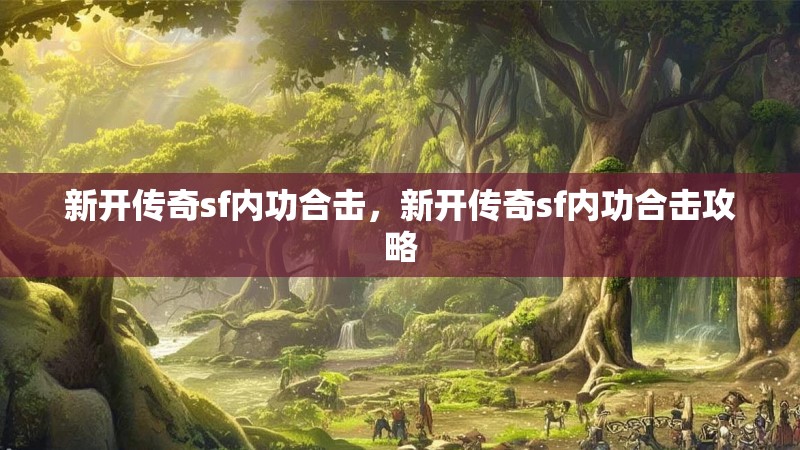 新开传奇sf内功合击，新开传奇sf内功合击攻略